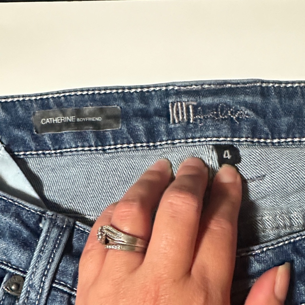 Catherines Blue Boyfriend Jeans with Classic Denim Style
